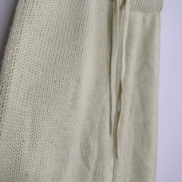 Sabo Skirt Women's Australia Knit Pants Wide Leg Drawstring Waist Green XS US 2 - Picture 4 of 9